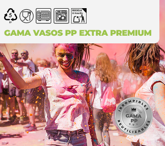 Gama vasos PP extra premium